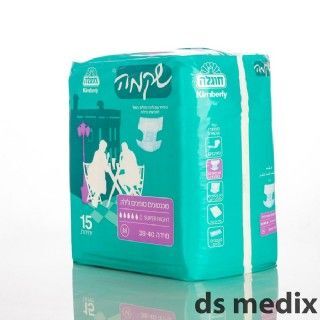 חיתולים למבוגרים סופרנייט M 15 י"ח