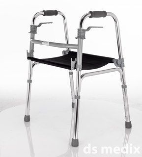 הליכון עם מושב נשלף