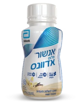 אנשור פלוס אדוונס ABBOTT בטעם וניל